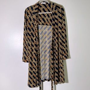 Calvin Klein Wrap Mini Dress